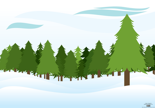 pine tree clipart. _vector-pinetree-forest-
