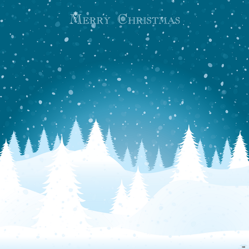 Snow Background on Snowy Background Christmas Card Vector    Dragonartz Designs  We Moved