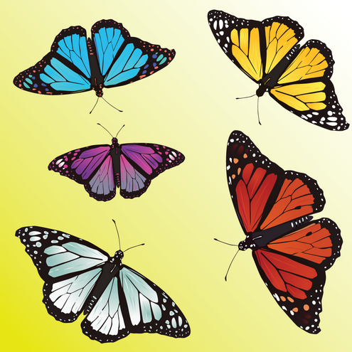 butterfly cliparts. _vector-utterfly-preview-by-