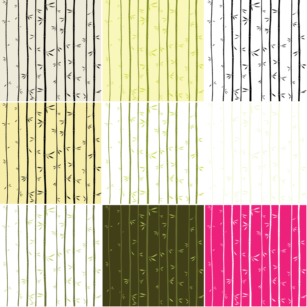 Bamboo Seamless Background Vector