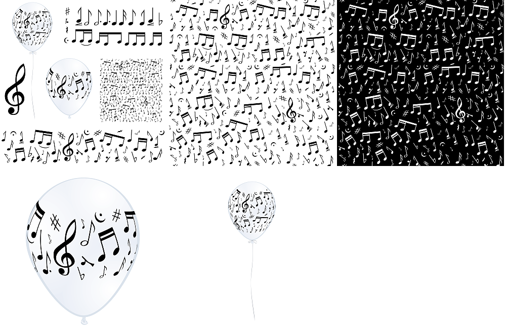 music notes wallpaper. Music Notes Vector