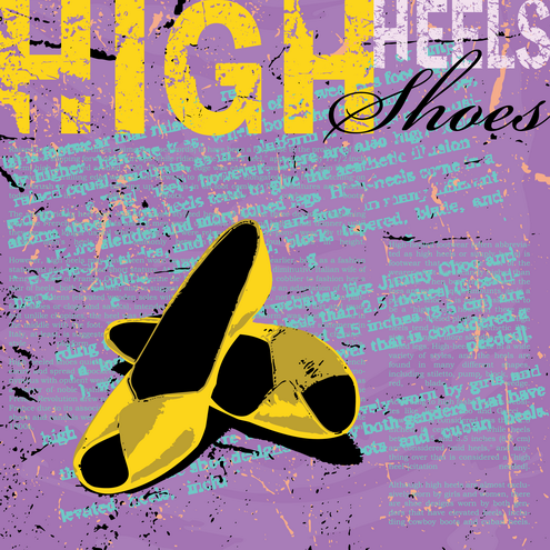 shoe wallpaper. _Vector - High Heels Shoes