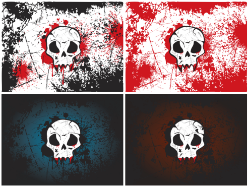 _Vector - Skull Wallpaper CS by DragonArt