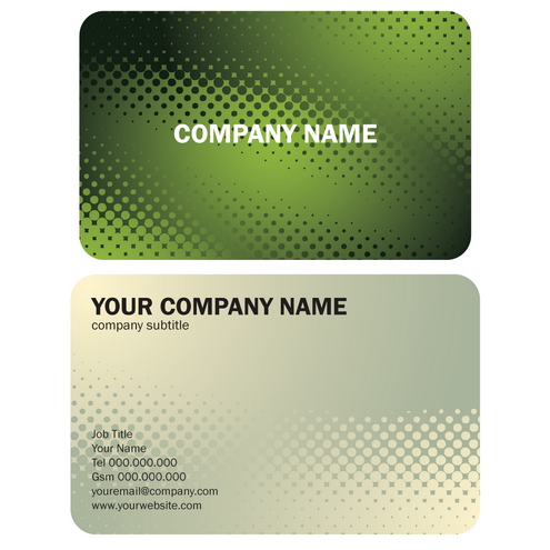 Vector Business Cards on Vector Halftone Business Cards Prev By Dragonart